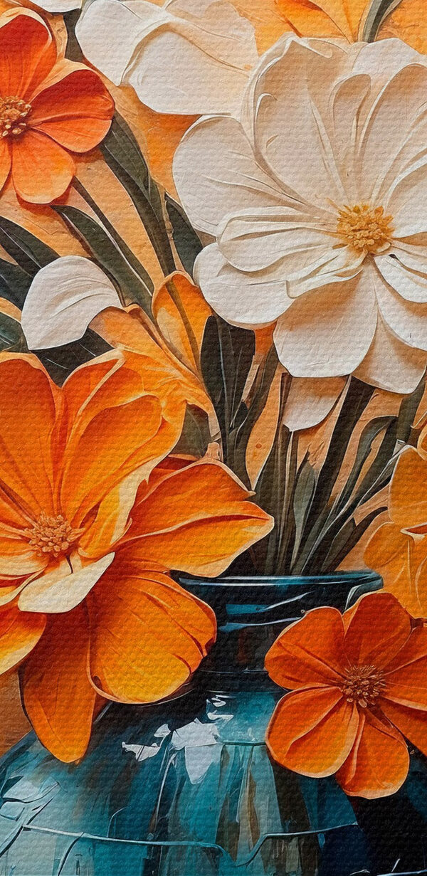 Pictura de flori într-o vază Pictura de flori într-o vază