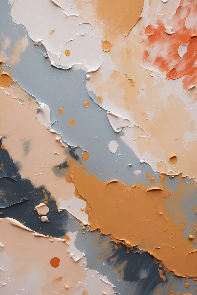 Artistic textures in warm tones