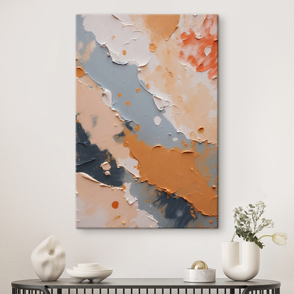 Artistic textures in warm tones