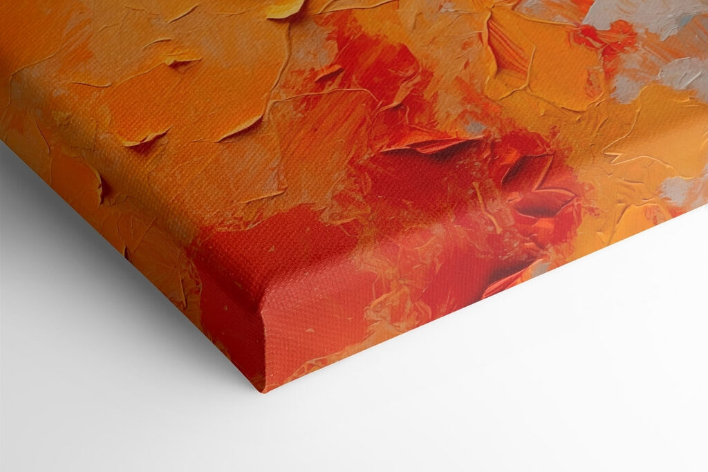 Vibrant hues in textured harmony