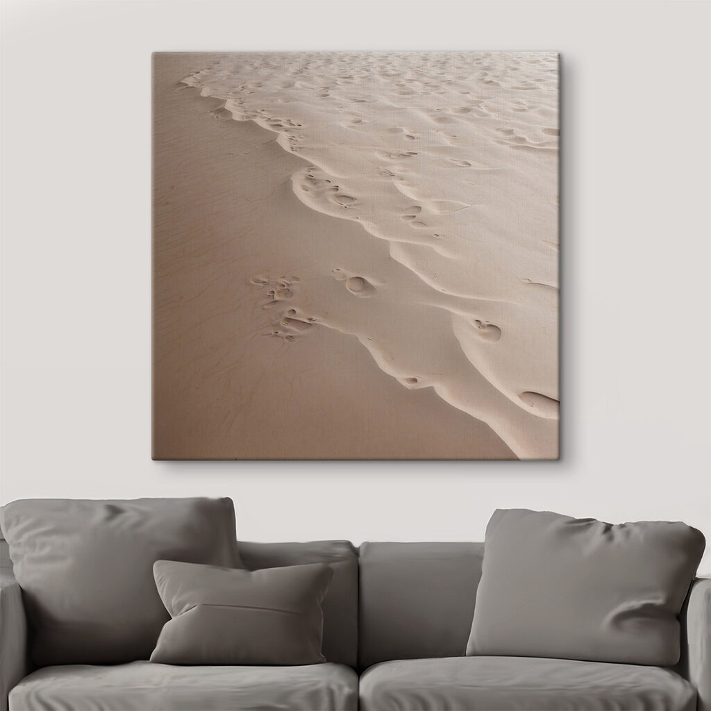 Footprints in the sand