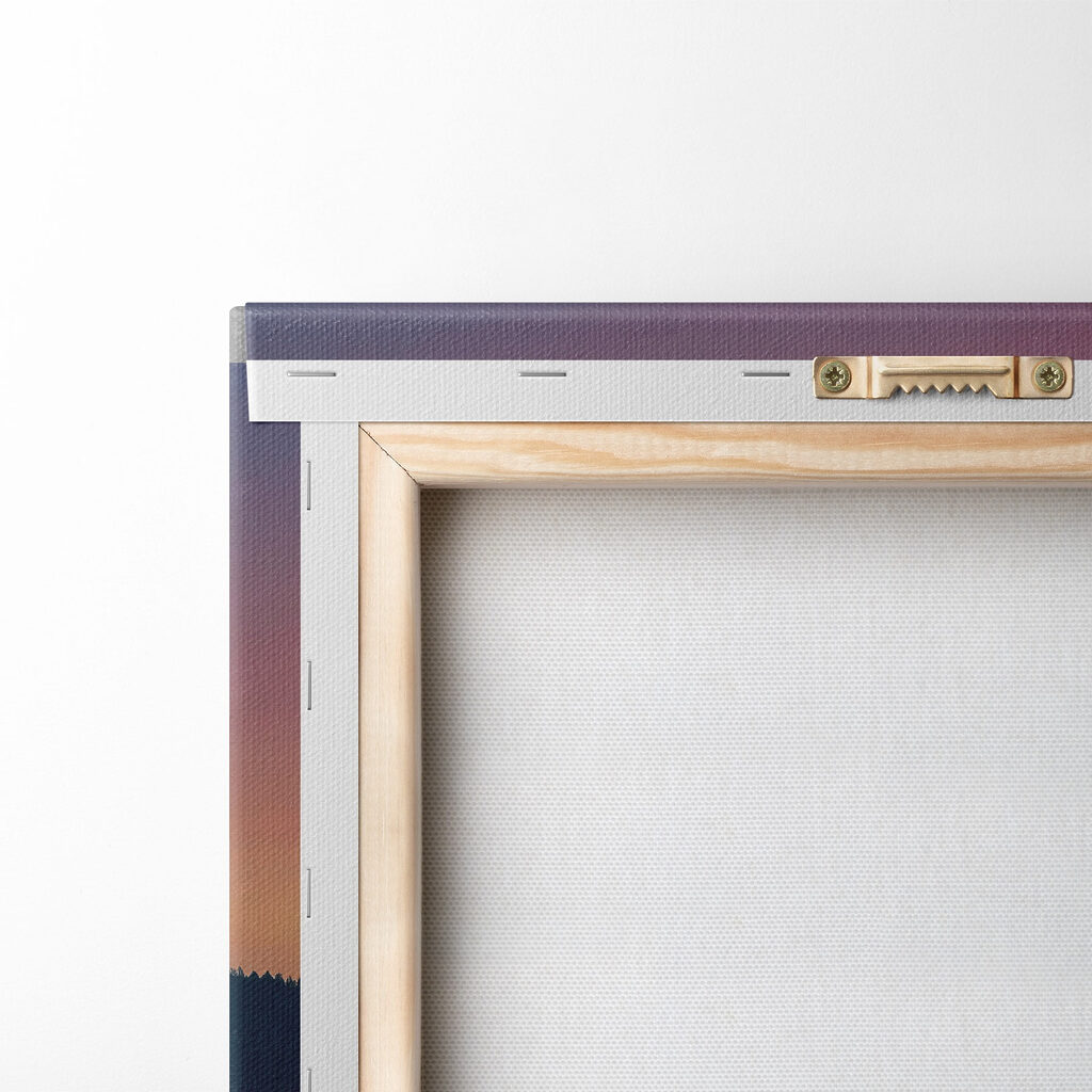 Group of trees in a forest