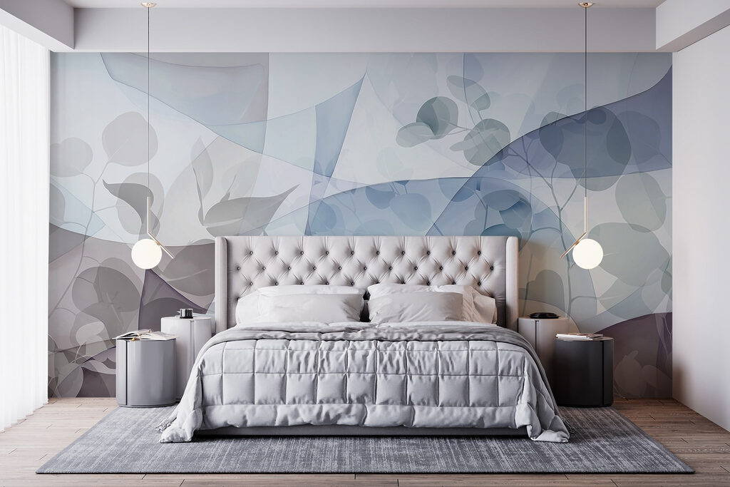 Gentle curves and soft foliage patterns