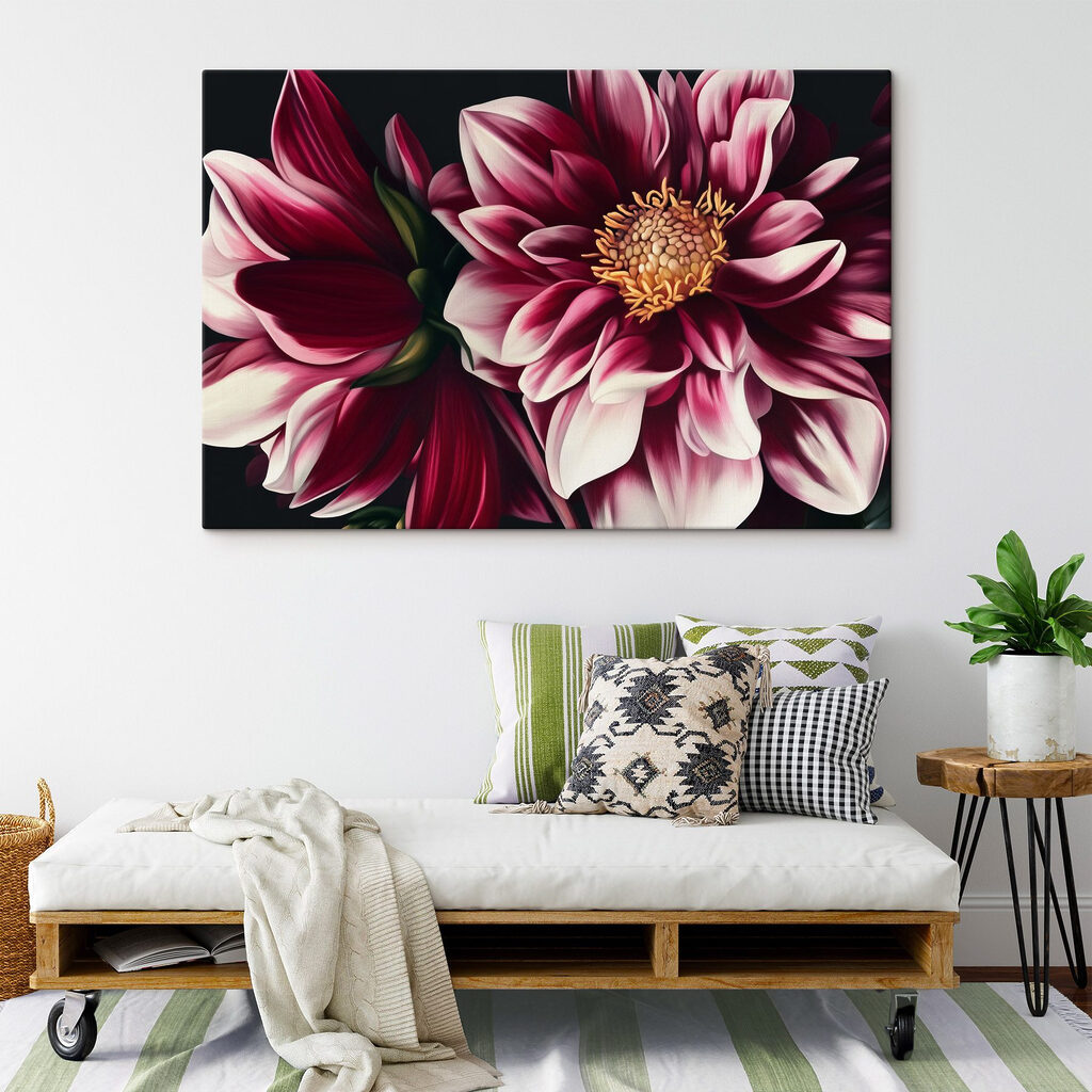 Vibrant blossoms in harmonious colors Vibrant blossoms in harmonious colors