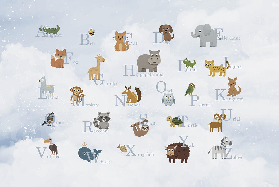 Grup de animale cu litere Grup de animale cu litere