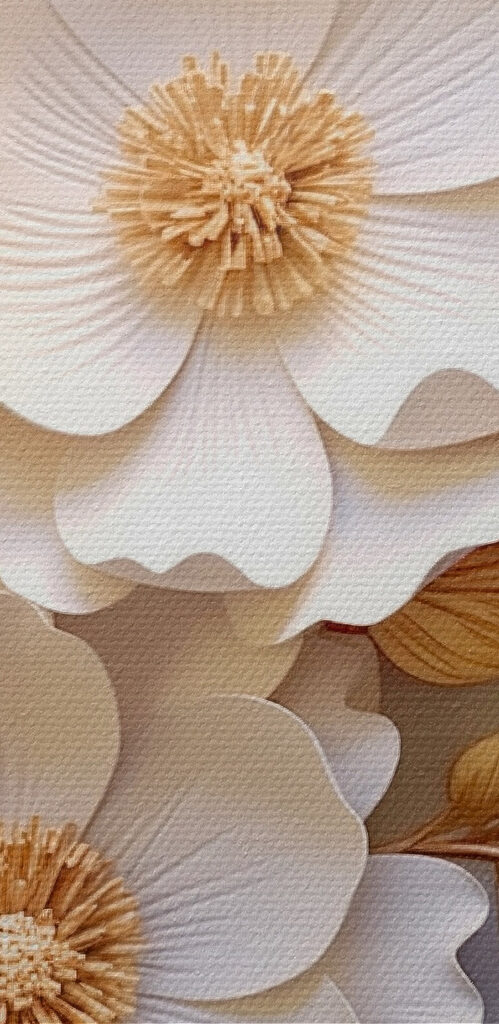 Elegant floral arrangement in soft tones