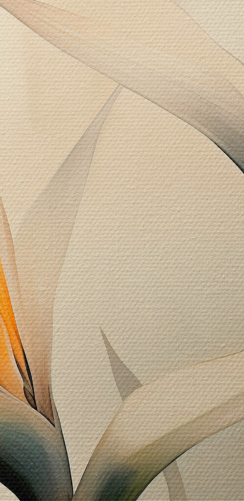 Delicate blooms in soft hues