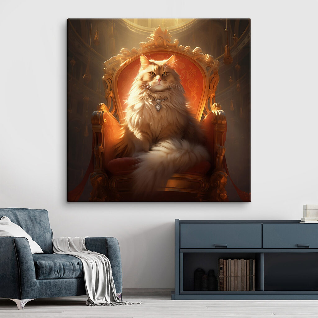 s44250pig105 1024x1024 - Pisică stând pe un scaun - tegory