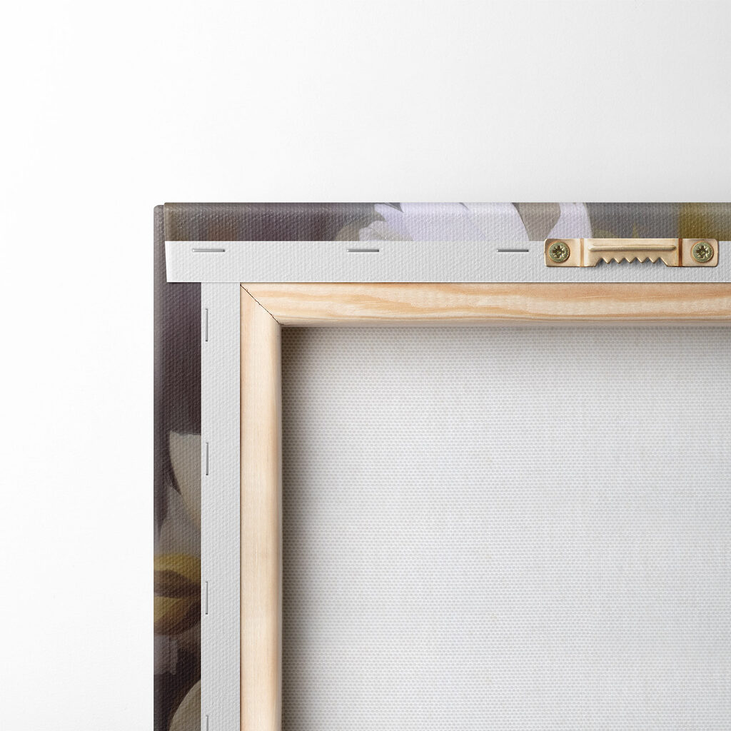 Painting of white flowers