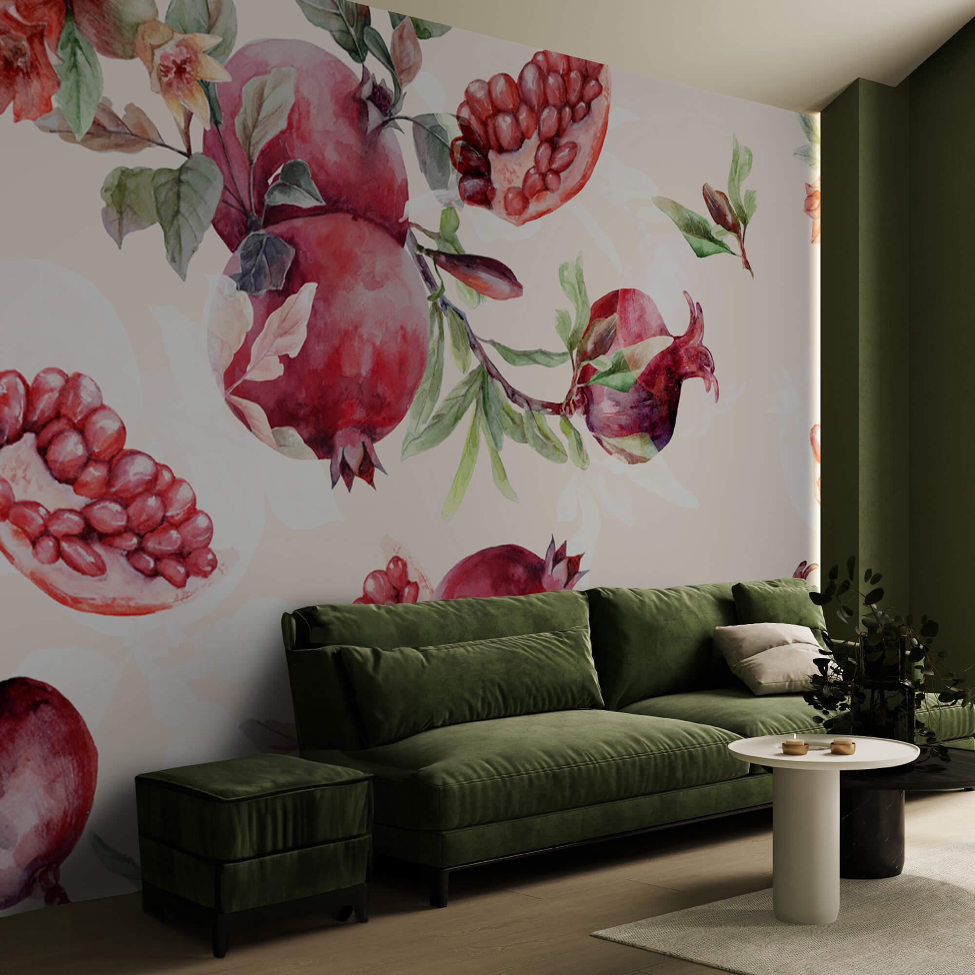 Model de rodii și frunze