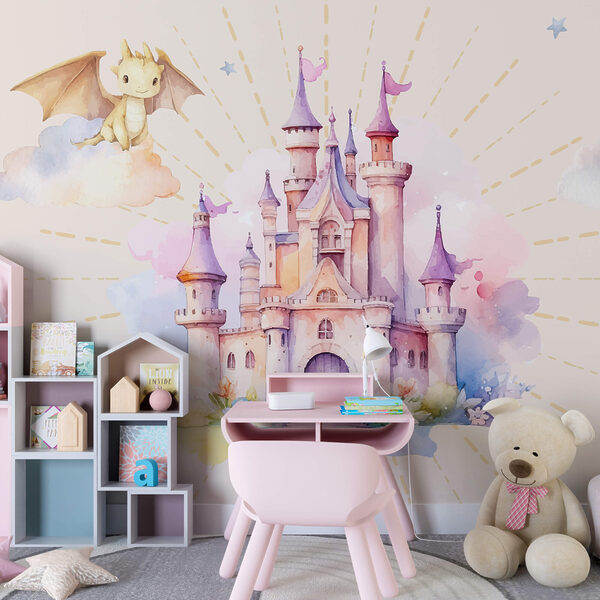 Acuarelă a unui castel t00047pir2 600x600 - Acuarelă a unui castel