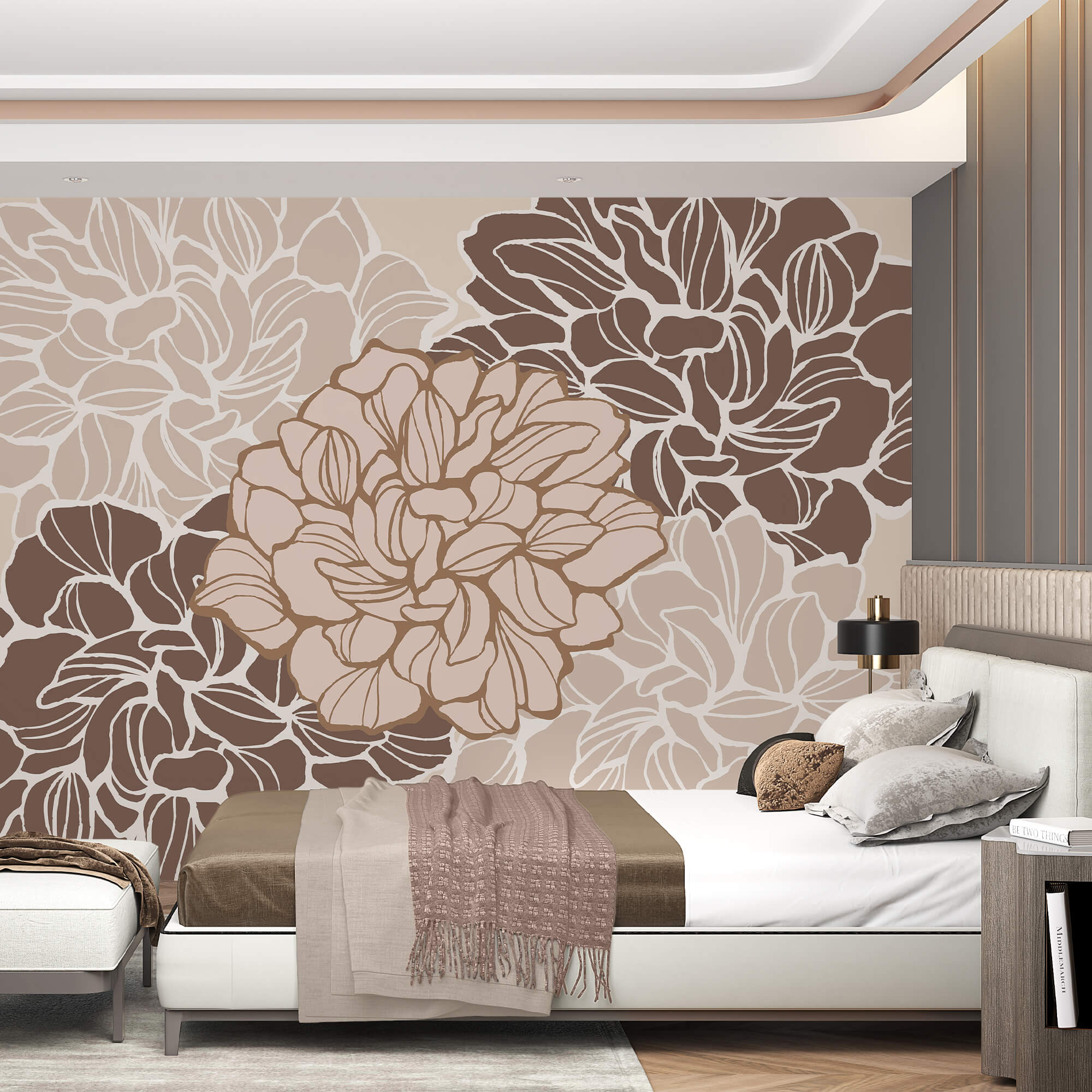 Floare cu multe frunze