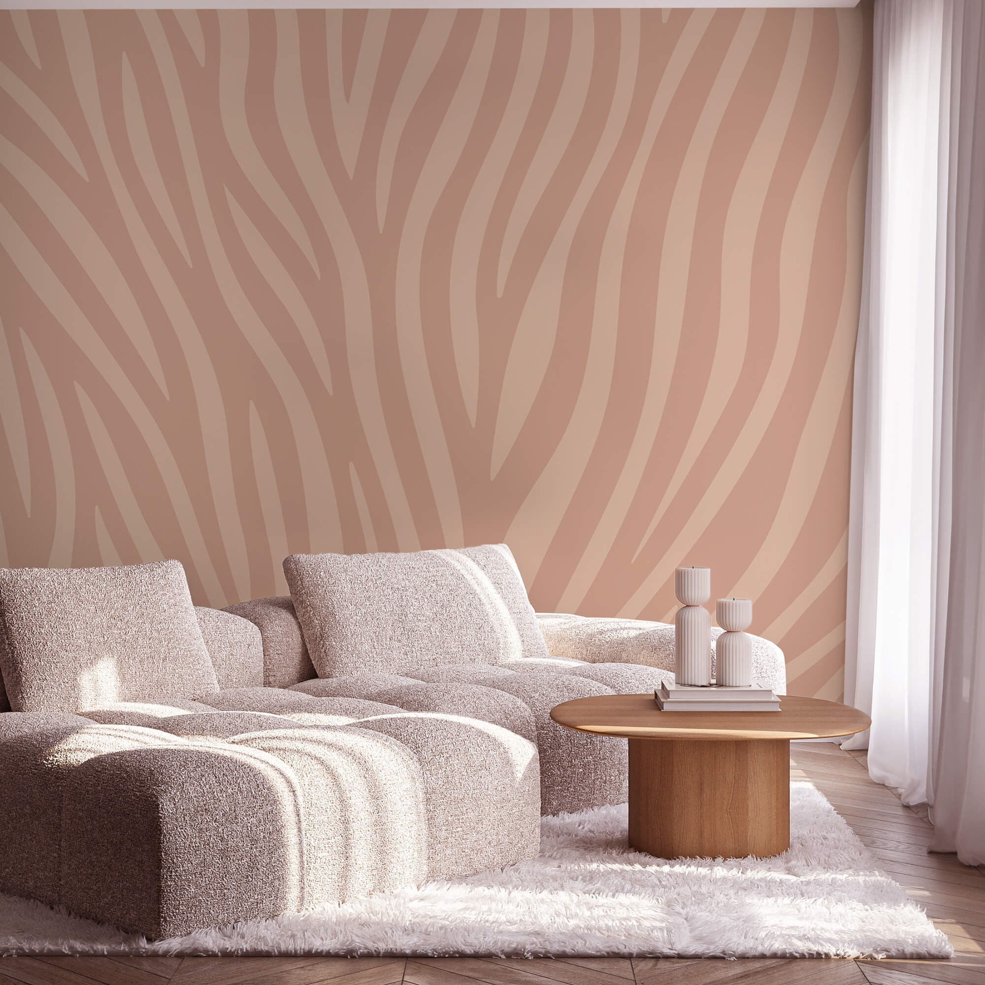 Linii fluide în nuanțe moi