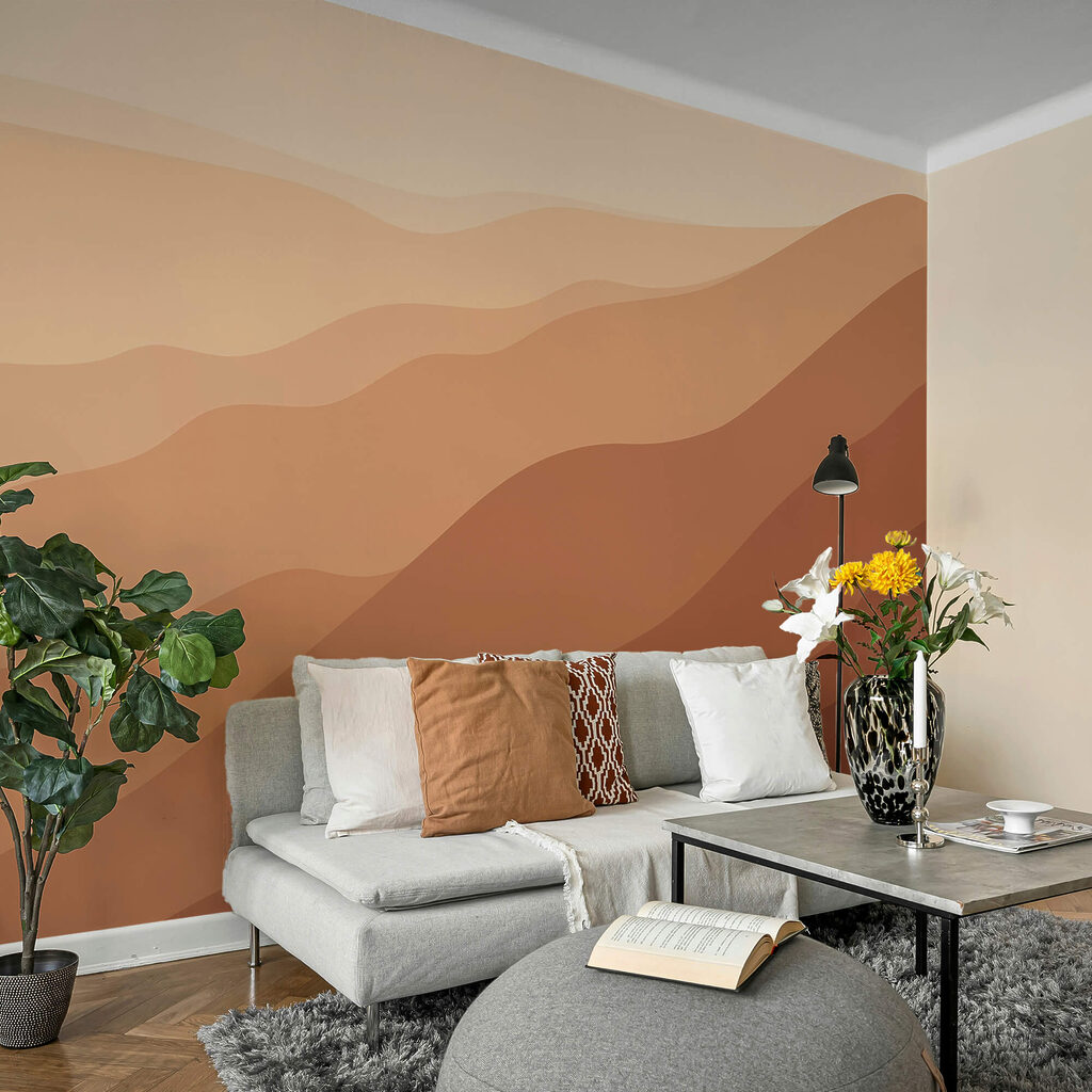 Dealuri cu nisip brun și alb