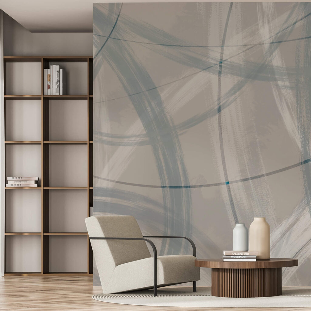 Fundal gri și alb cu cercuri și linii Fundal gri și alb cu cercuri și linii