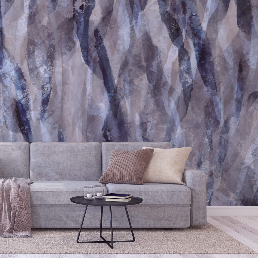 Valuri învolburate de nuanțe moi de culoare