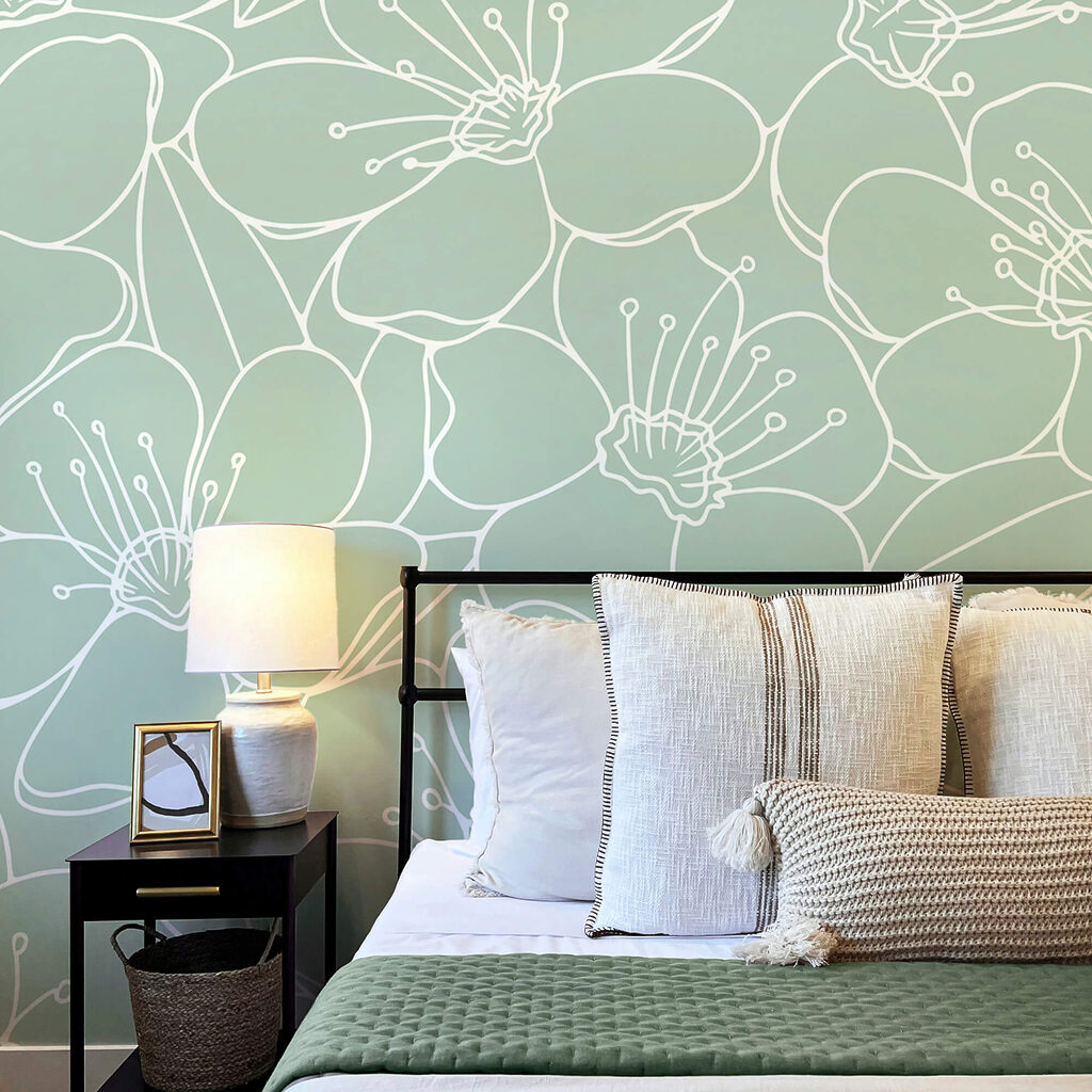 Model de flori și frunze