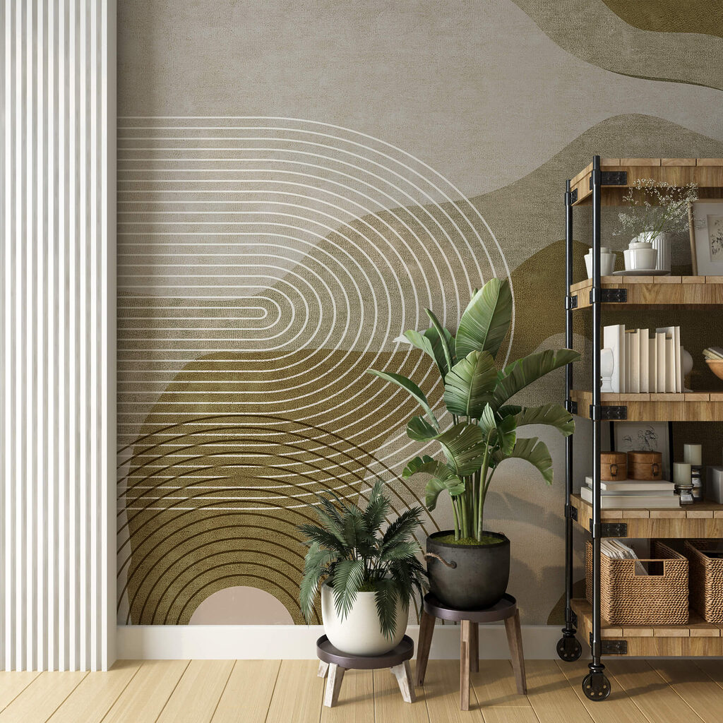 Curbe și linii abstracte în armonie Curbe și linii abstracte în armonie