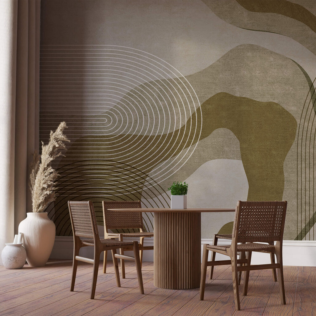 Curbe și linii abstracte în armonie Curbe și linii abstracte în armonie