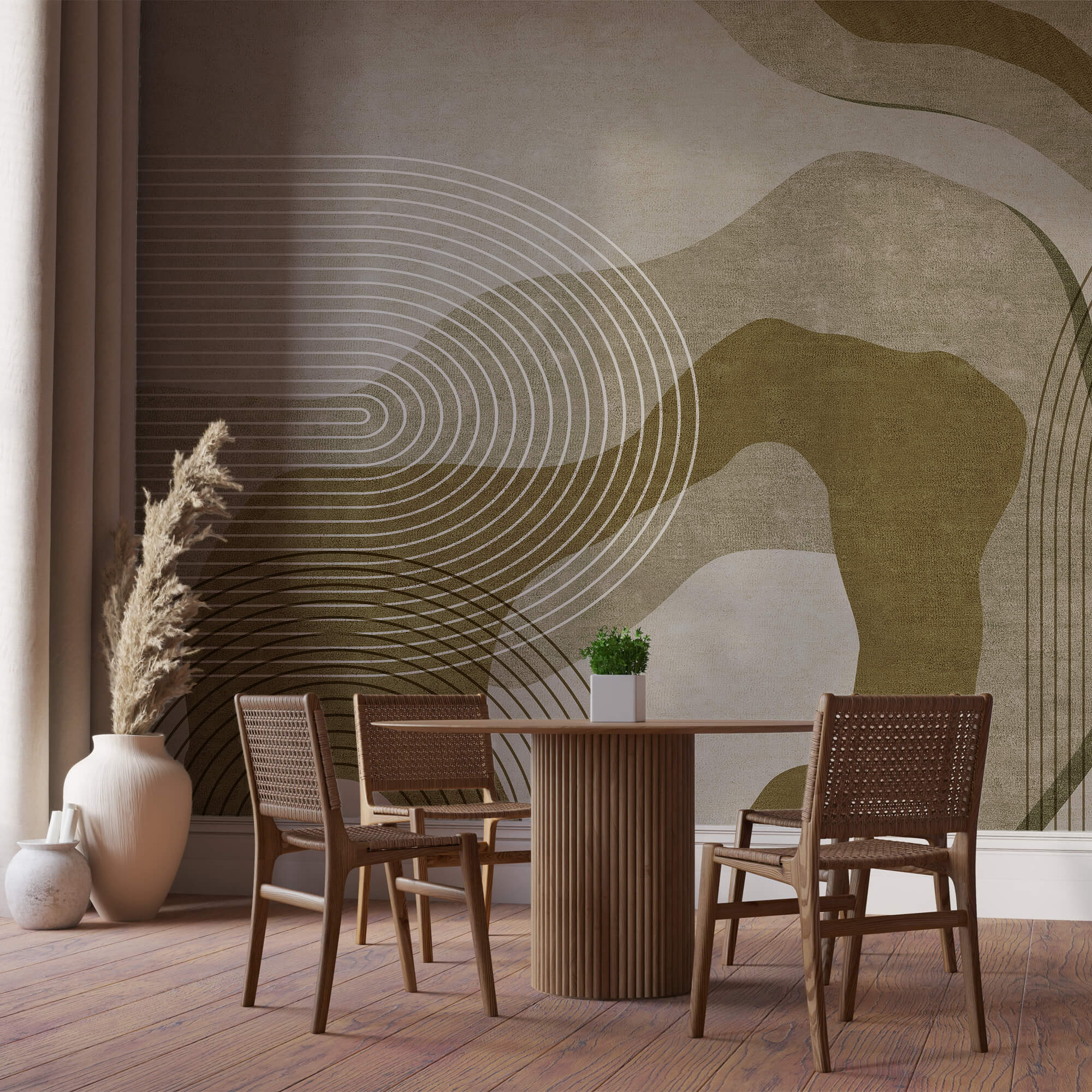 Curbe și linii abstracte în armonie Curbe și linii abstracte în armonie