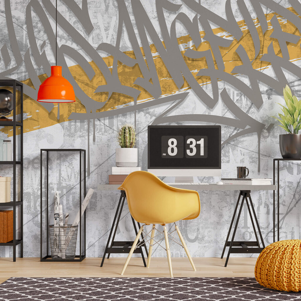 Graffiti pe un perete