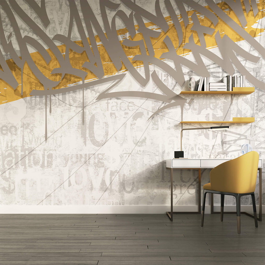 Graffiti pe un perete