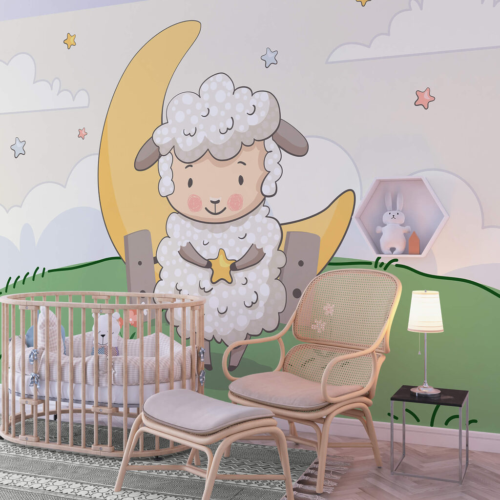 Desen animat de o oaie care deține o stea