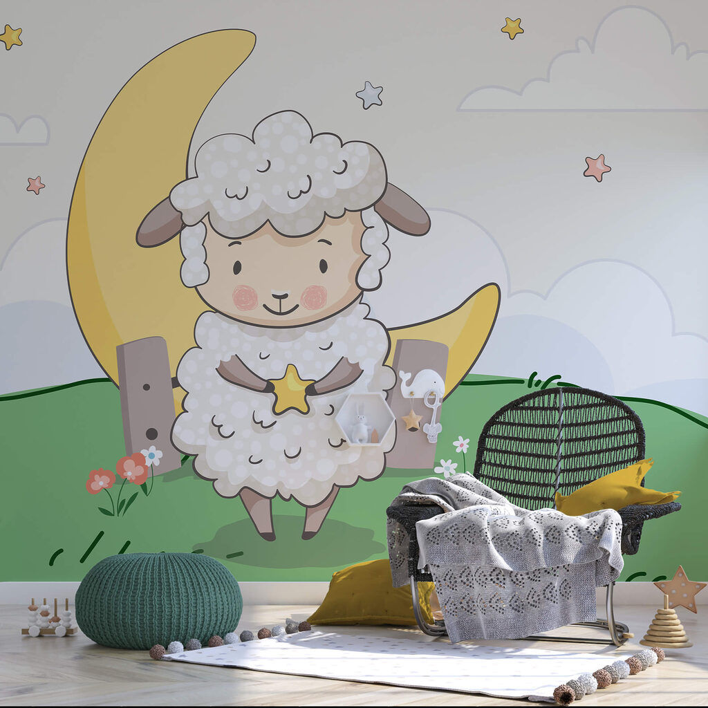 Desen animat de o oaie care deține o stea