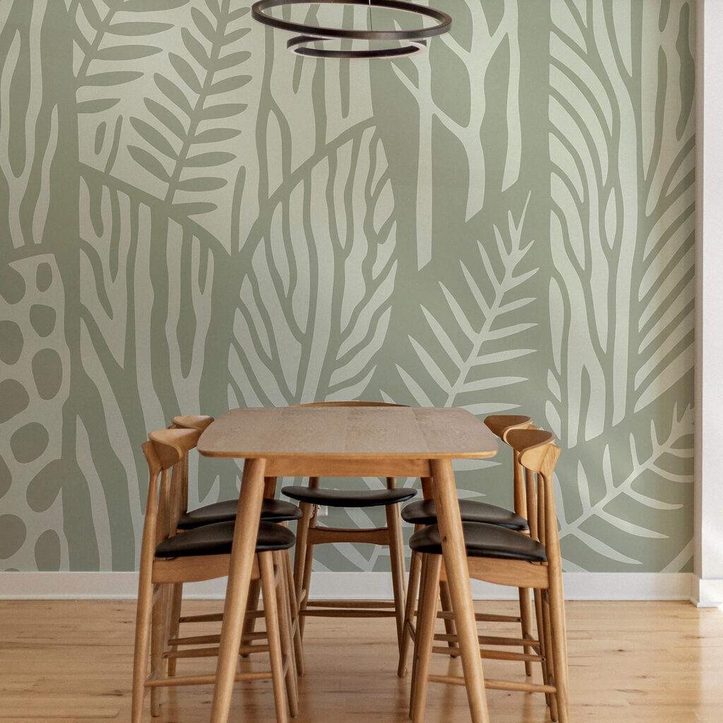 Model de frunze și ramuri