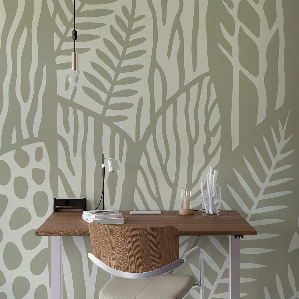 Model de frunze și ramuri