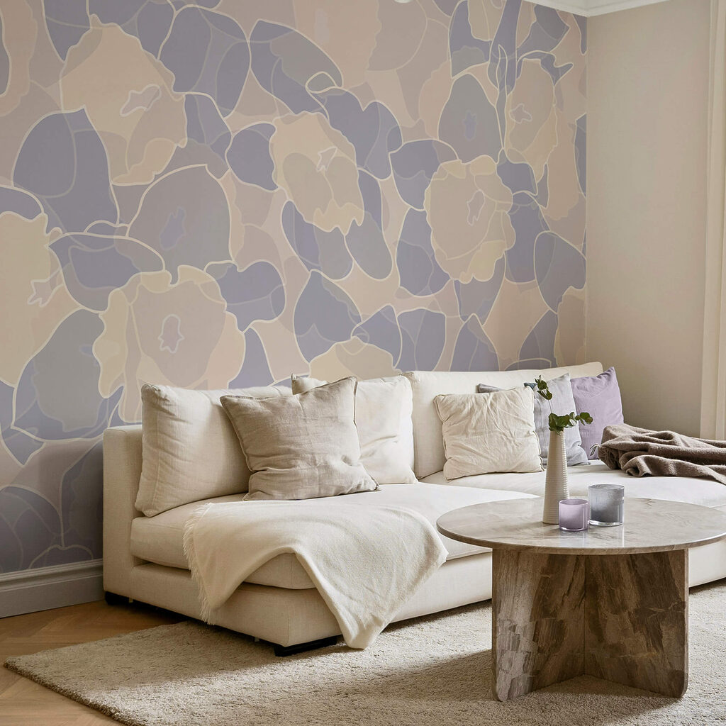 Model de flori și frunze