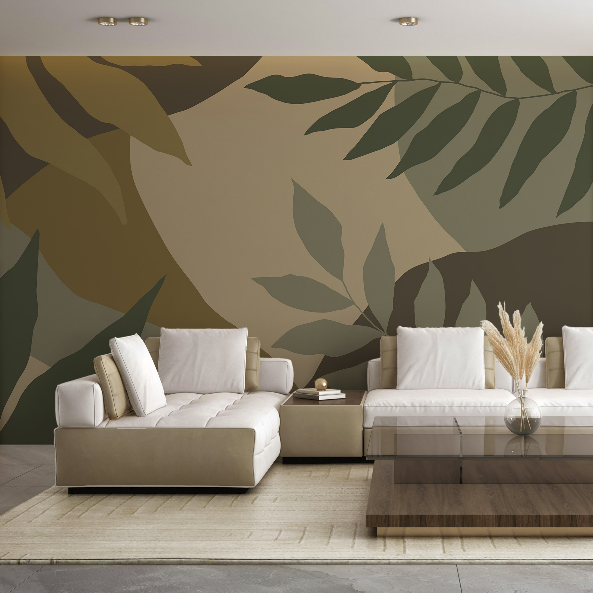 Imagine camuflată a frunzelor