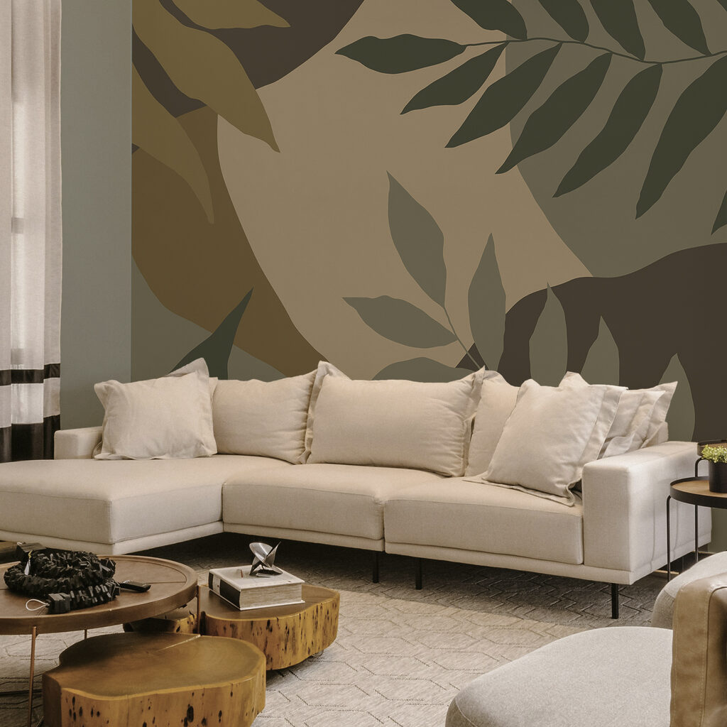 Imagine camuflată a frunzelor