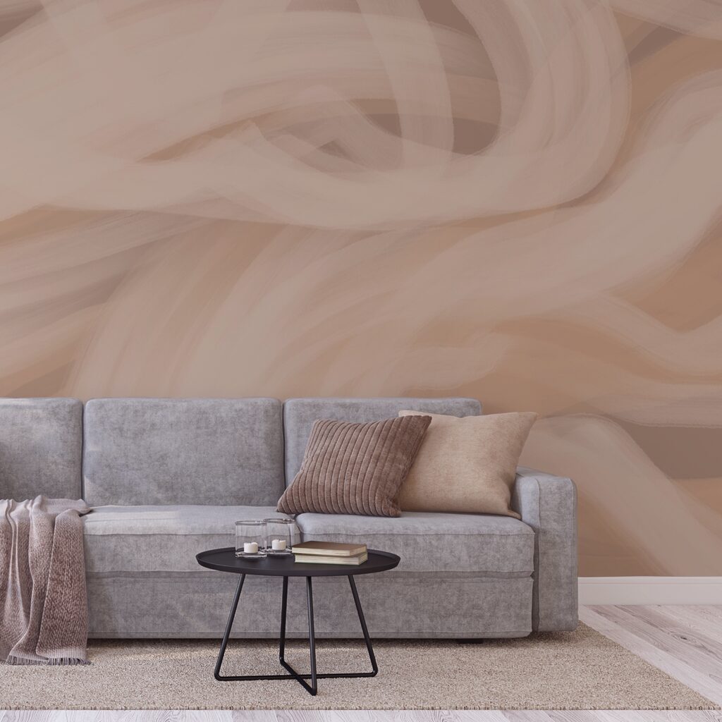 Valuri moi în tonuri calde Valuri moi în tonuri calde