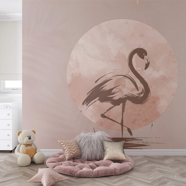 Flamingo desen pe hârtie Flamingo desen pe hârtie