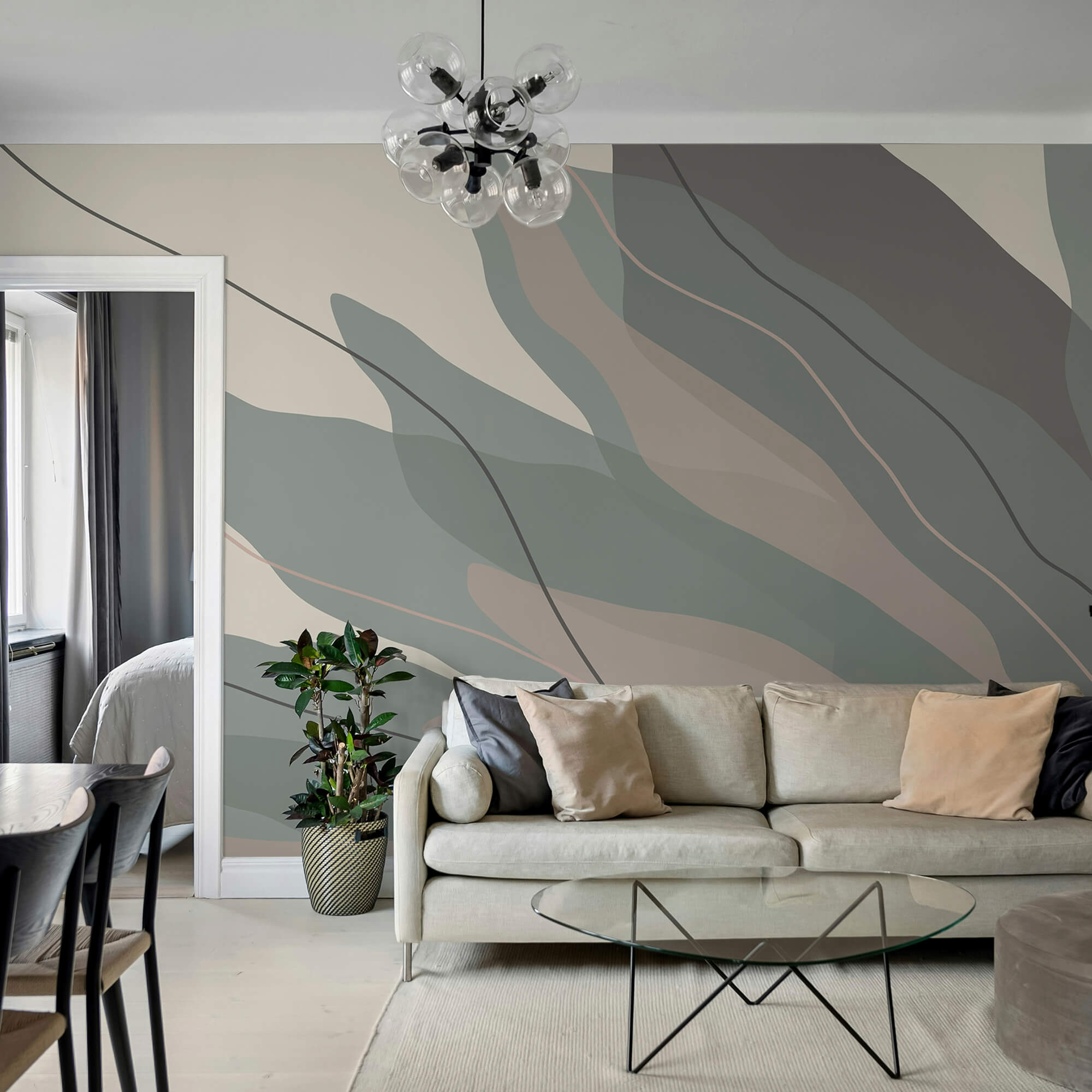 Forme curgătoare în nuanțe moi