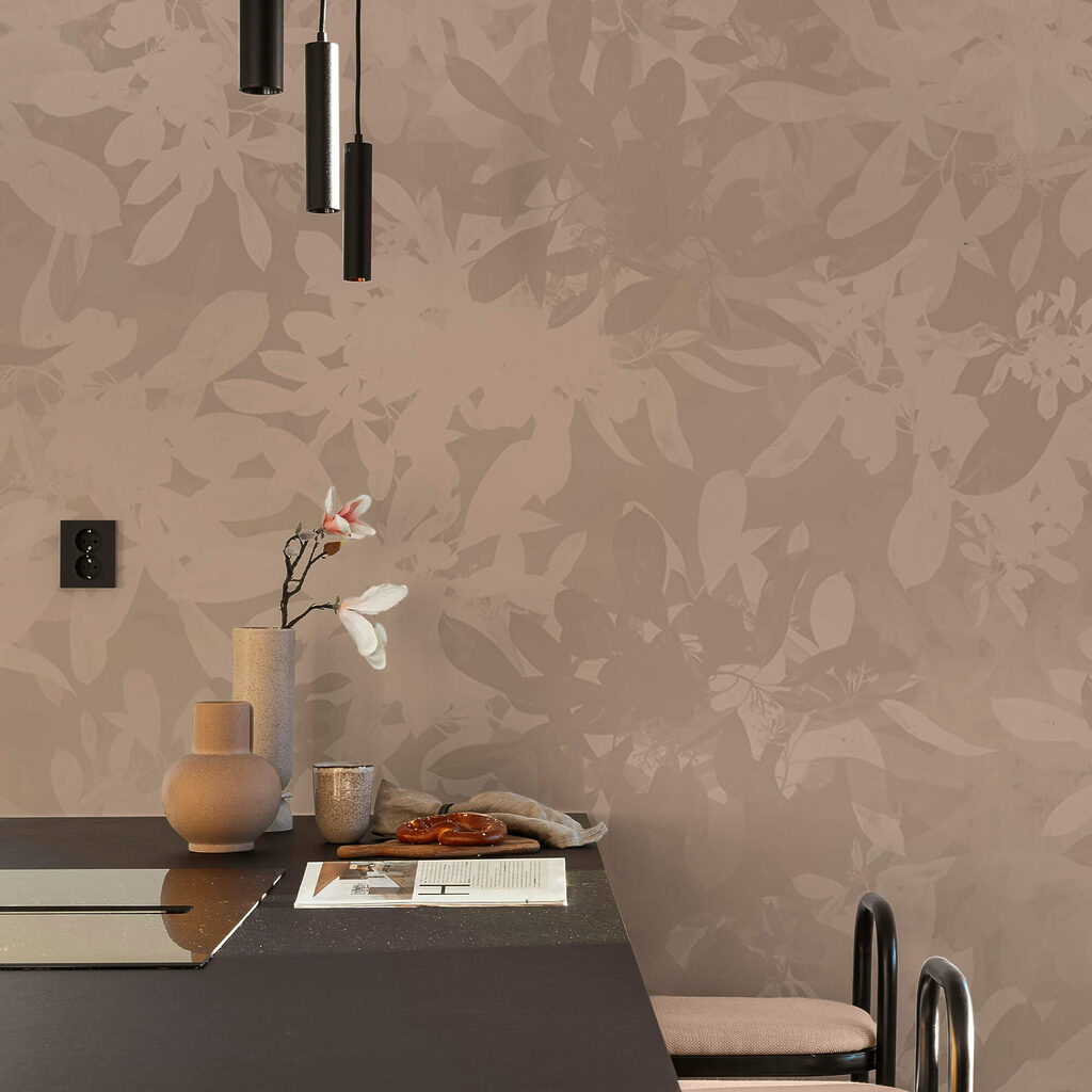 Modele florale moi în tonuri stinse