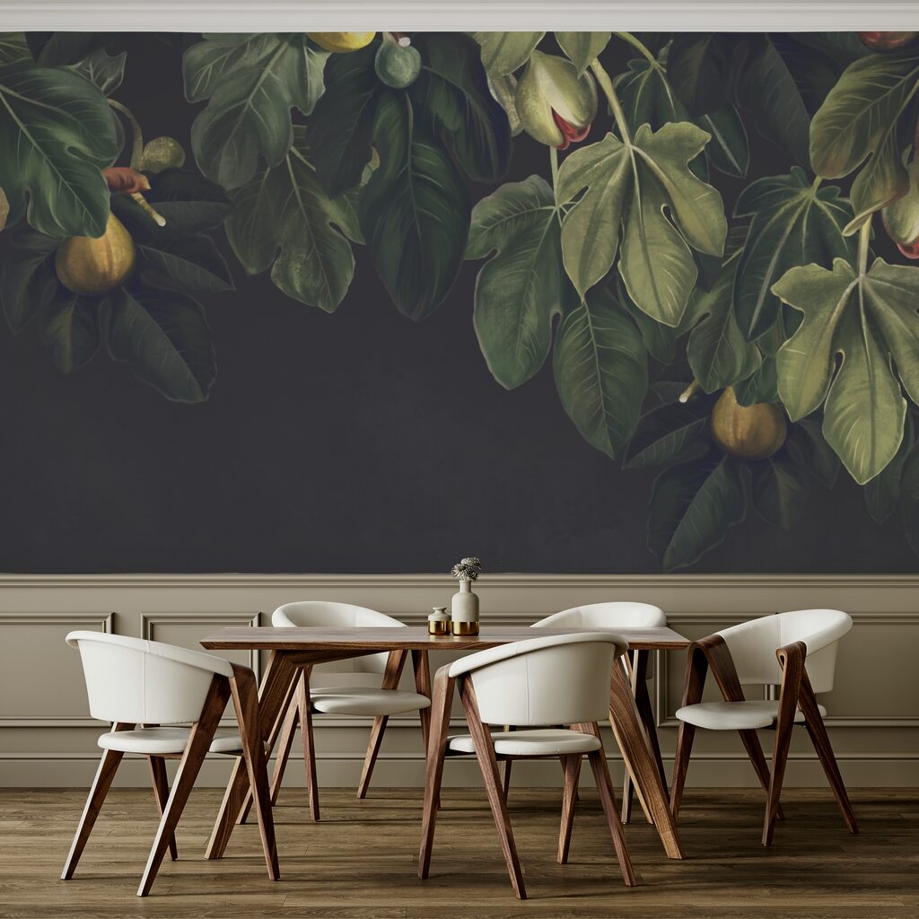 Frunziș luxuriant cu fructe vibrante