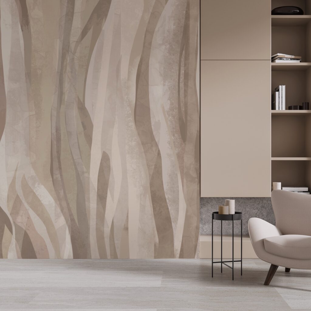 Modele naturale abstracte în nuanțe moi