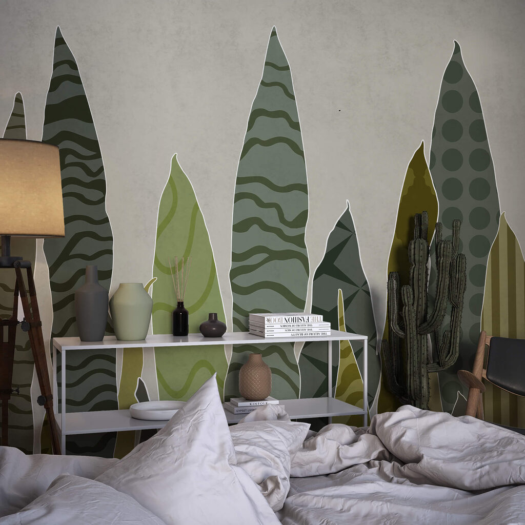 Grup de frunze verzi Grup de frunze verzi