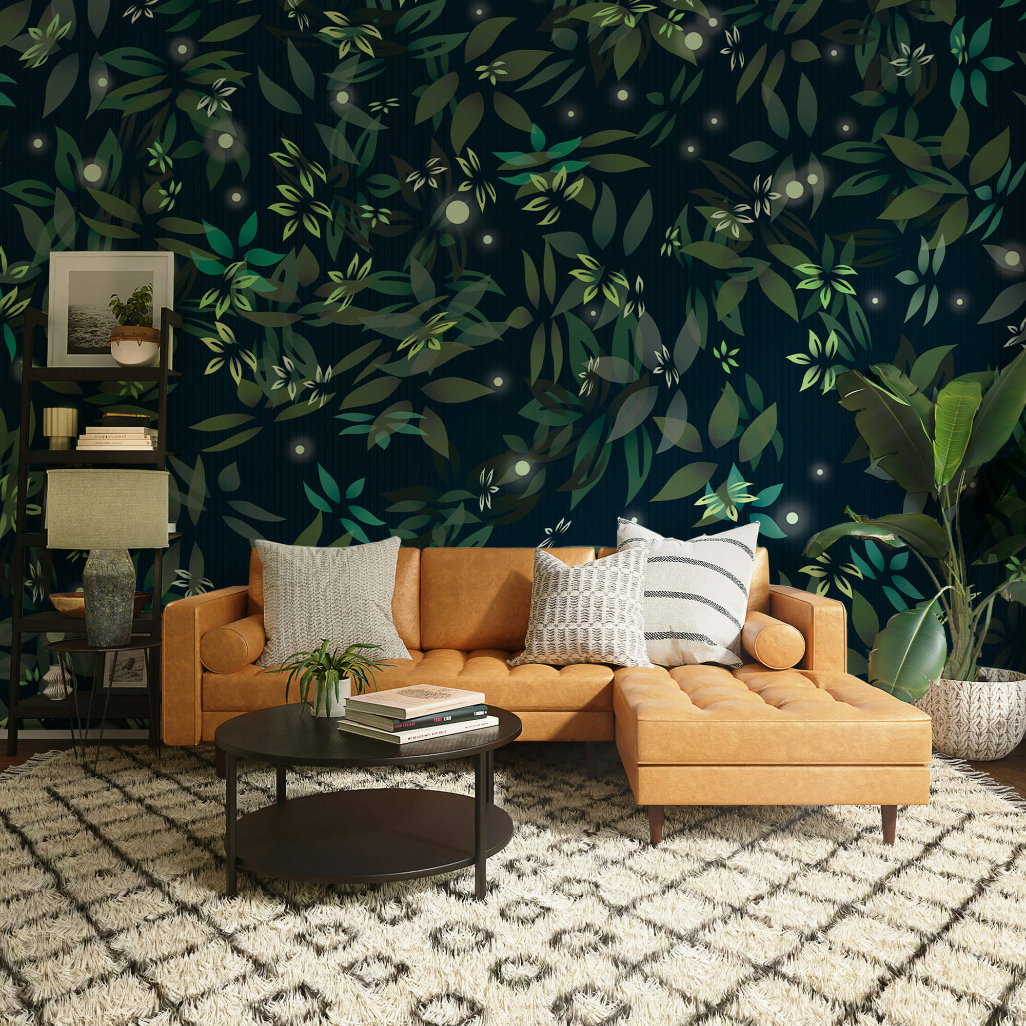 Model de frunze și puncte Model de frunze și puncte