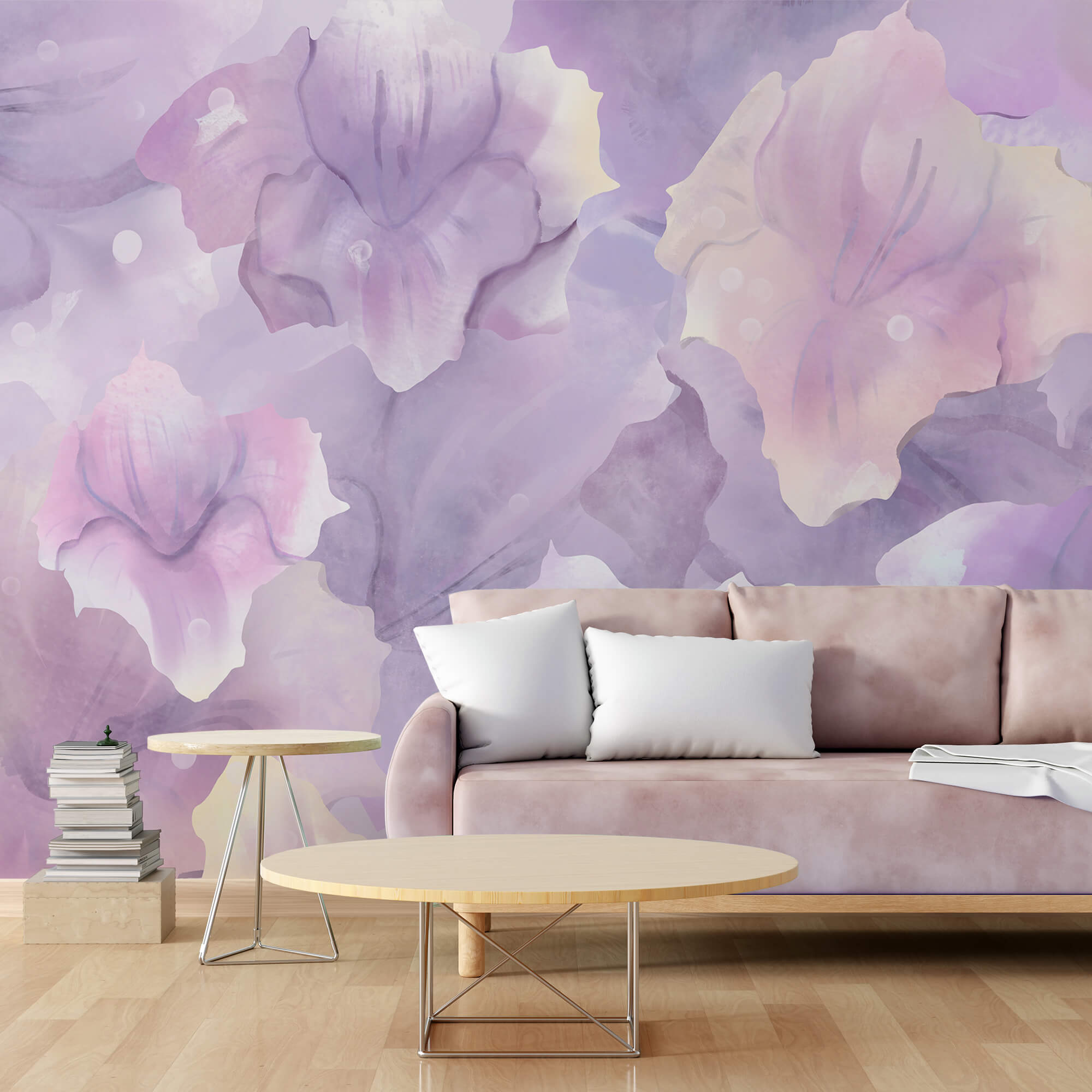 Șoapte de frumusețe florală pastelată