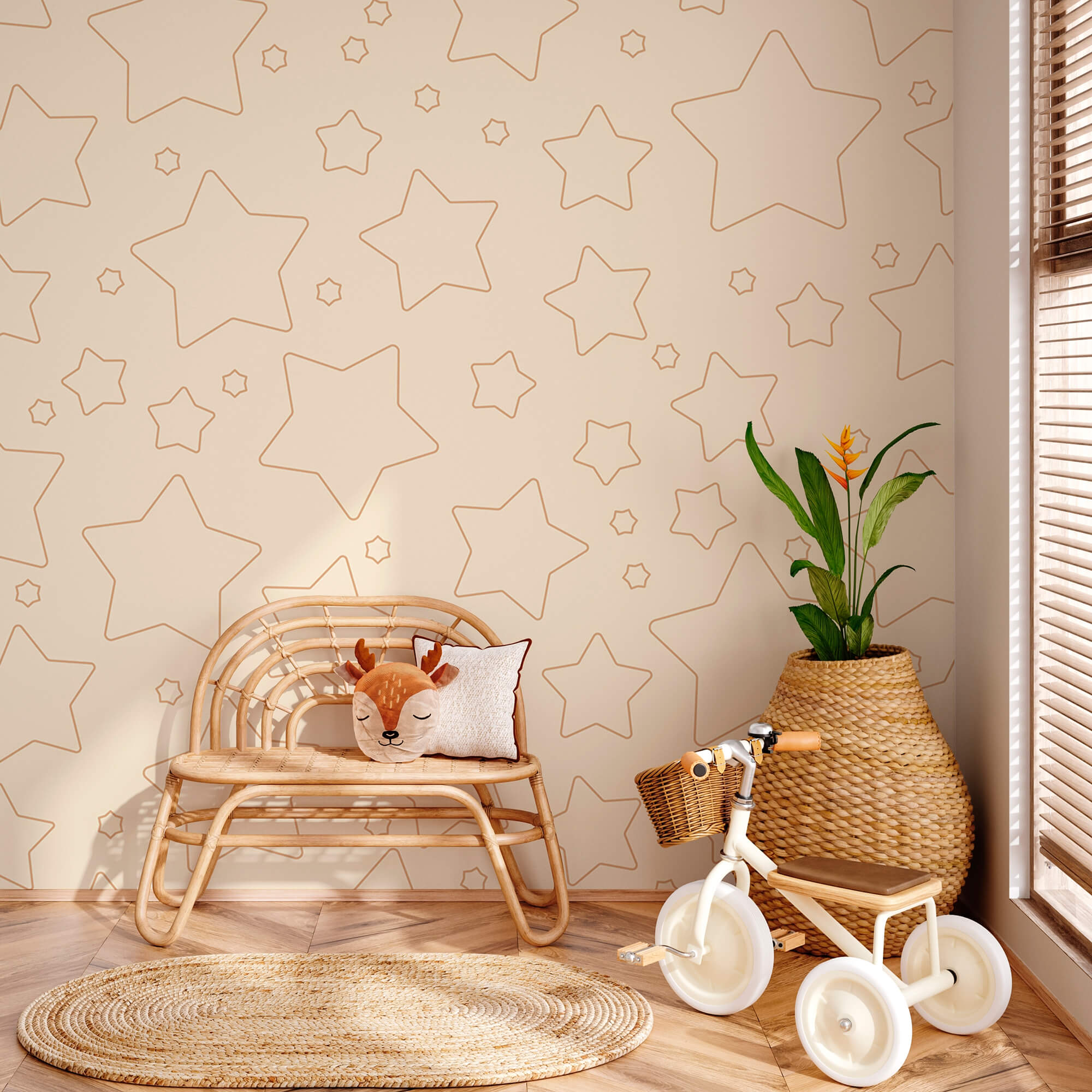 Model de stele și câteva stele