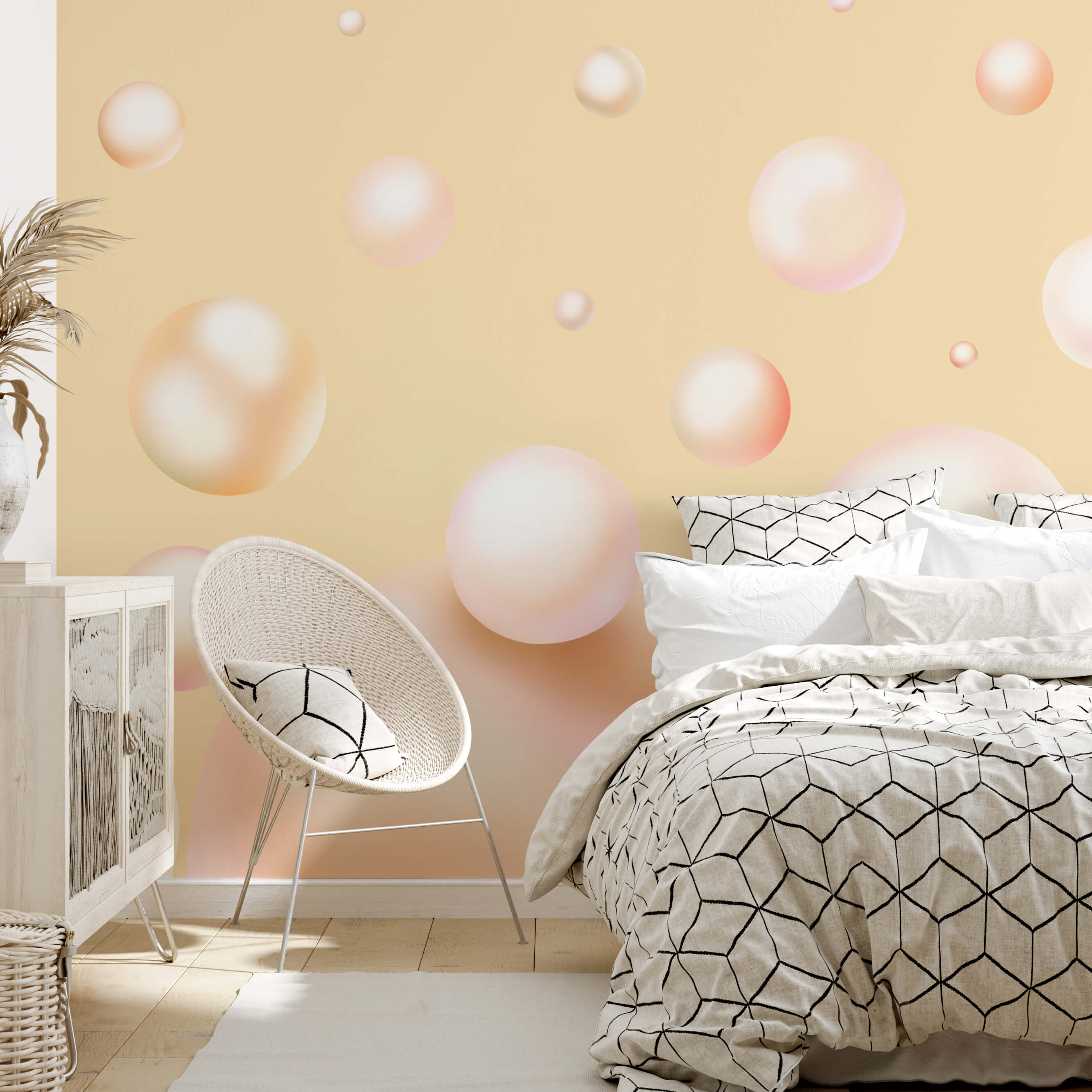 Globurile plutitoare creează o scenă de vis Globurile plutitoare creează o scenă de vis