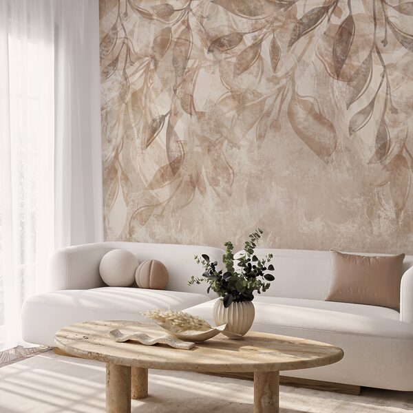 Frunze delicate în tonuri moi