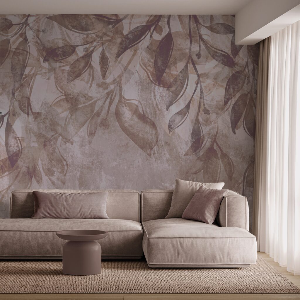 Frunze plutitoare în nuanțe delicate