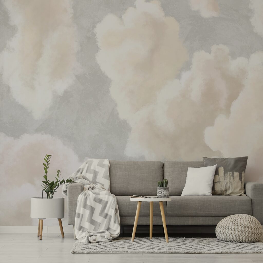 Nori moi plutind în derivă pe un cer senin