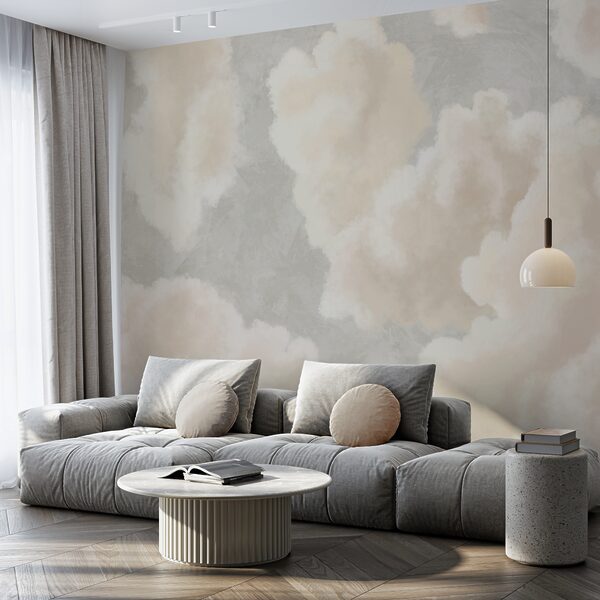 Nori moi plutind în derivă pe un cer senin