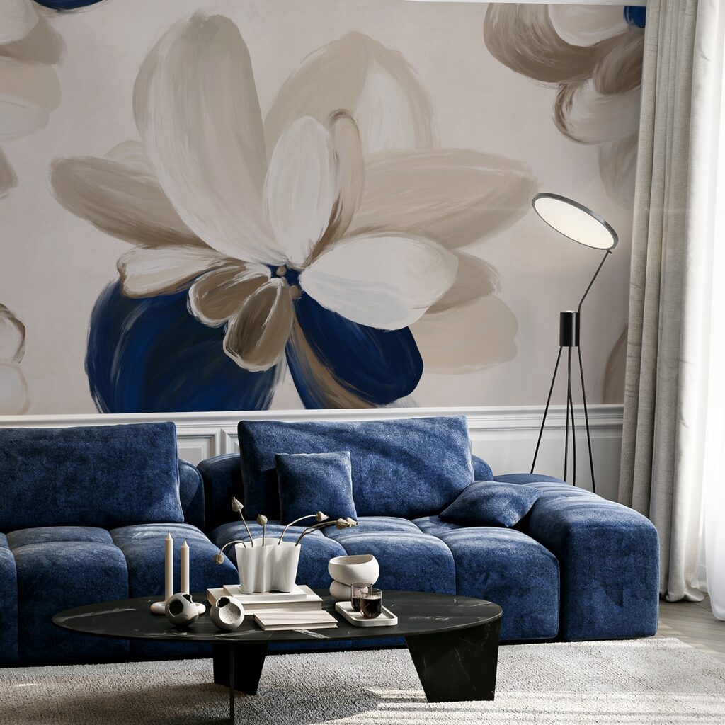 Petale moi în tonuri pământii Petale moi în tonuri pământii