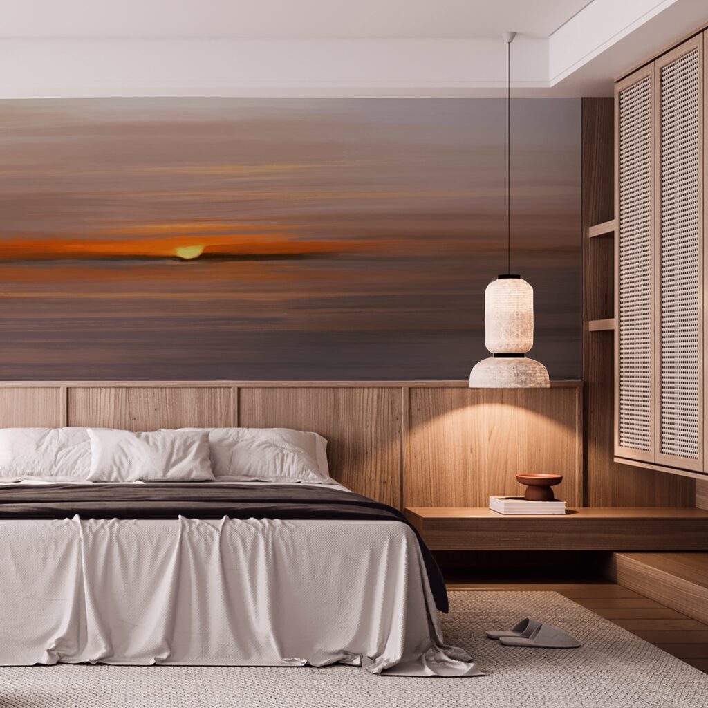 Apus de soare peste apă Apus de soare peste apă